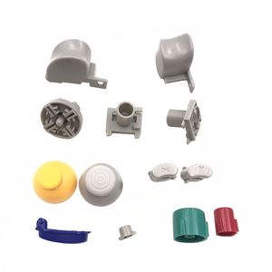 Botão completo Set Abxy Z teclados L R Thumbsticks Caps para Gamecube NGC D-Pad Power ON Off Mod Kit Botons Navio rápido