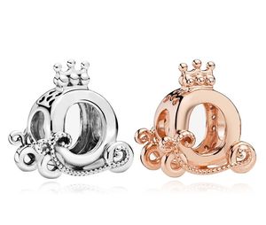 Fits Pandora Bracelets 30pcs Crown Pumpkin Charms Beads Silver Charms Bead For Women Diy European Necklace Jewelry