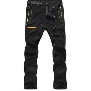 Men's Pants 2021 Camping Hiking Trekking High Stretch Summer Waterproof Quick Dry Sunscreen Outdoor Zipper Pocket Sport Trousers1