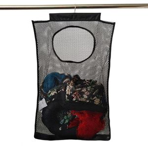Förvaringspåsar Väggmonterad Tvättkorg Hem Dirty Clothes Bag Hamper Tvätt Toy Organizer Badrum Tillbehör