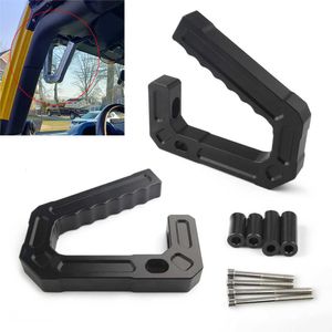 Armrests Aluminum Car Front Grab Handles Grip Bar for Jeep JK Wrangler 07-18 Sport Sahara Rubicon 2/4 Door (Pair) Car