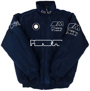 F1 Racing Suit Jacket College Style Motorcycle Full Embroidery Jacket MOTO Team Clothing Autumn Winter Windproof Warm Off-road Jacket 297