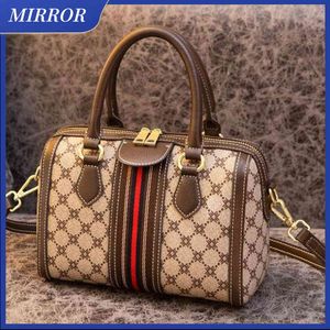 MIRROR TOP Quality Fashion Classic L Messenger Bag Large Capacity Handbag Ladies Wallet Leather Pack