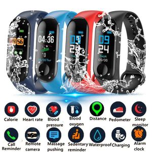 Smart Men's Watch Multicolor Pedômetro Coração Pressão Hídrica Monitor Dos Esportes Casual para Crianças Homens Mulheres Assista Horas Presente