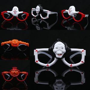 Halloween Sunglasses Masquerade Party Characters Dress Up Props Luminous Trickery Funny Glasses Horror Modeling Toys