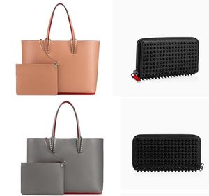 Moda di lusso Borse a tracolla da donna Rivetti in vera pelle portafogli Spikes Bow Crossbody Borsa a tracolla da uomo Tote Designer Handbags