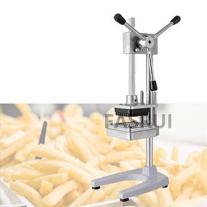 Tipo verticale Macchina da taglio per bastoncini di patate dolci a pressione manuale con pressione manuale Pressa manuale Estrusore per patatine fritte di cetrioli