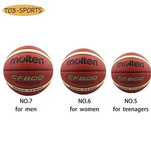 Wholesale molten basketball ball for sale - Group buy Molten High quality Basketball Ball Outdoor Indoor Size PU Leather Training Basket Net outdoor sports ball