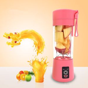 Frukt juicer handhållen grönsaksjuice maker blender uppladdningsbara mini juicers gör kopp