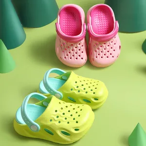 Children's Slipper Summer Indoor Home Soft Bottom Beach Infant Breathable Non-Slip Hole Shoes