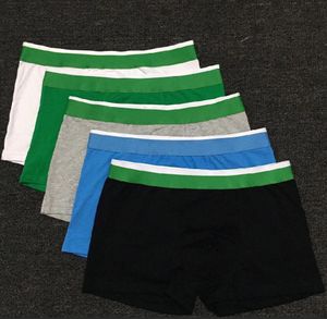 5pcs / lot 남자 디자이너 악어 underpants 권투 선수 남성 통기성 코튼 섹시한 속옷 반바지 팬티