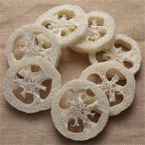 2021 Naturalny Loofah Sponge Loofah Dish Soap Dish Luffa Uchwyt mydła Soap Pad Akcesoria Łazienkowe Narzędzia do czyszczenia