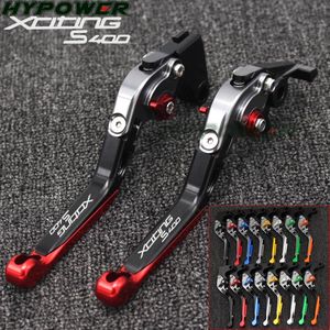 Motorcycle Brakes For KYMCO Xciting 400s S400 XCITINGS400 2021- 2021 Accessories CNC Adjustable Folding Extendable Brake Clutch Lever