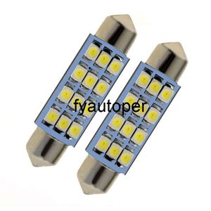 Wholesale universal interior lights resale online - 2pcs mm Universal Car Tuning Dome SMD LED Bulb Interior Light Festoon White Mini Lamp Interior Parts Car Accessories
