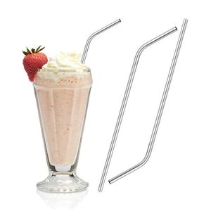 2021 NEW For 30oz Mugs 304 Stainless Steel Bend Drinking Straw Cleaning Brush for RTIC 30oz 20 oz Tumbler Cups dhl free
