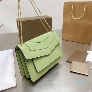 Mulheres bolsas saco crossbody bolsa de embreagem marca luxo sacos de couro cadeia de ouro Corrente de cor diferente carteiras cordeiro pele cordeiro bolsa de ombro flap bb11