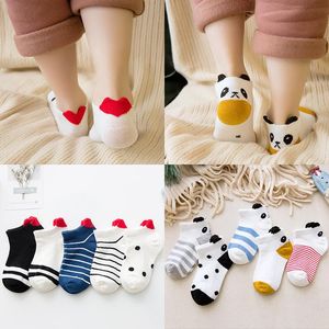 Wholesale toddler socks white resale online - Socks Pairs Y Cute Lovely Short Baby Red Heart For Girls Cotton Mesh Born Boy Toddler White Sock