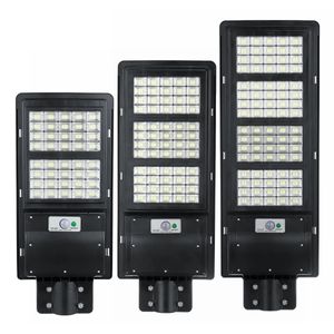 250/450 / 800W LED Solar Cool White Street Light Wodoodporna Lampa zewnętrzna W / Remote - 250W