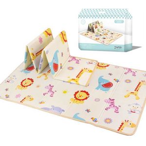 180x100cm Foldable Baby Play Mat Puzzle Mat Educational Children Carpet in the Nursery Climbing Pad Kids Rug Activitys Game Toys 210724