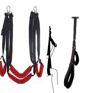 Nxy Sm Bondage Lover Kiss Adult Sex Swing Chairs Hanging Love Toys for Couples Erotic Products Door Bdsm Shop Furniture 1223