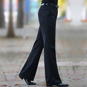 Męskie garnitury Blazers wiosna jesień mody Man Classic All-Match Long Suit Spodni Mężczyzna solidny kolor mężczyzn Casual Business Flare Pants S50