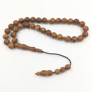 Wholesale beads lighting for sale - Group buy Rosary Muslim Tasbih Natural Light Brown Cook Wood Man s Misbaha Prayer Beads Islamic Jewelry Bracelet Beaded Strands