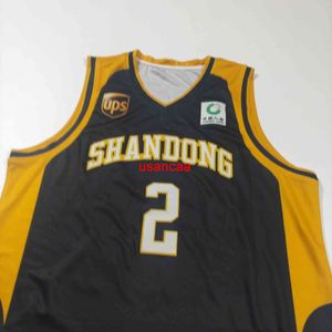 Mens Custom Basketball Jersey XXS-6XL Sandong Ding Yan Yu Hang Black Custom Chinese China Jersey