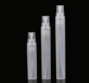 5ml 8ml 10ml Frosted Plastic Spray Bottle Small Cosmetic Packing Atomizer Perfume Bottles Liquid Container In Stock