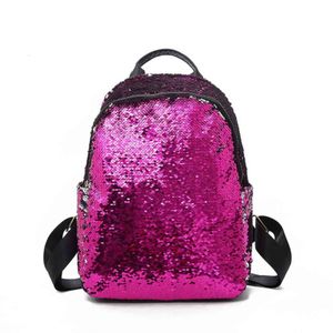 HBP não lantejoulas femininas q versátil Moda Backpack Leisure Travel Campus Sacura de estudante 1 esporte.0018 EZY7