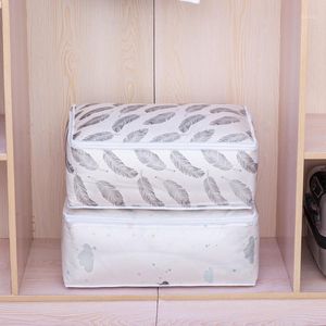 Storage Bags Foldable Bag Clothes Blanket Quilt Closet Sweater Organizer Box Pouches Cabinet Dustproof Moisture-proof Household Tools