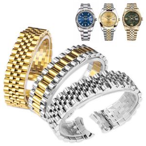 Watch Bands Quality Watchbands For DATEJUST DAY-DATE OYSTERPERTUAL Accessories Stainless Steel Band Strap Bracelet