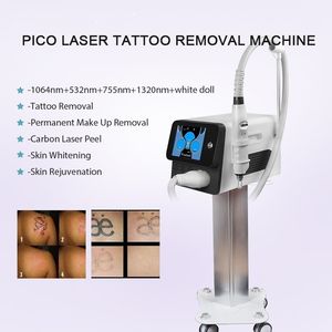 5 głowic Pico Laserowe Urządzenie do usuwania tatuażu 1064NM 755NM 532nm Portable Picotech System dla PMU Brwi Usuń Carbon peeling Machine Cena