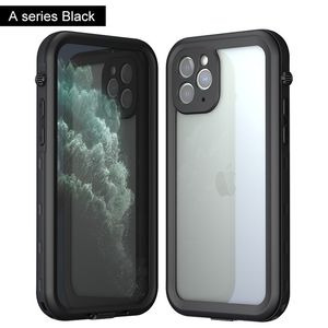 Casos de telefone celular à prova d'água para iPhone 12 11 pro max xr xs max natação caso para iphone 8 7 6s SE plus tampa de silicone à prova de choque