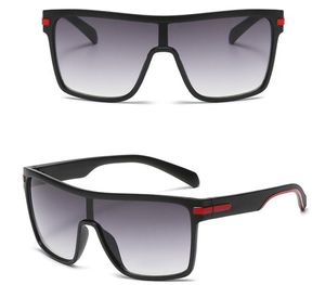 Motocicleta praia quadrada preta condução moda feminina grife feminino de verão Óculos de sol Glasse Glasses de sol ao ar livre Pontuando o vento grande quadrado de ciclismo quadrado