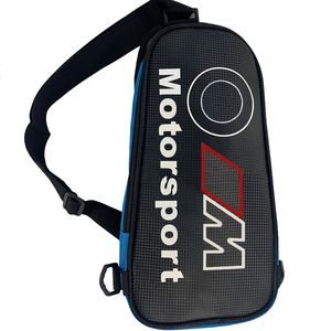 Dirt Bike Racing Rider Messenger Bag Outdoor Leisure Chest Bag Locomotive Riding Bag