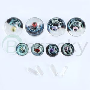 Terp Slurper Pearls Smoking Accessories Sets With 6*17mm Pills 14mm 20mmOD Glass Marbles For Slurpers Quartz Banger Nails Dab Rigs