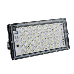 4PCS LED Flood Light 50W AC 220V 240V Floodlights Spotlight LED-lampor Reflektor Cast Lights Floodlight IP65 Vattentät gatelampa D3.5