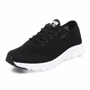Top Fashion 2021 Off Mens Women Sports Running Shoes High Quality Solid Color Breathable Outdoor Runners Pink Knit Tennis Sneakers SIZE 35-44 WY30-928
