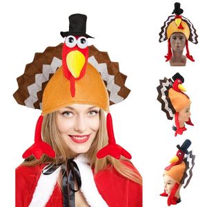 チキンレッグハットクリスマス感謝祭の装飾アダルトカーニバルお祝いトルコ帽子キャップパーティー