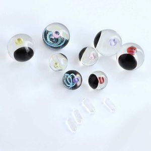 DHL!!! Glass Universe Smoking Terp Slurper Pearls Set With 14mm 20mm Solid Marble Quartz Pill For Slurpers Nails Water Bongs Dab Rigs