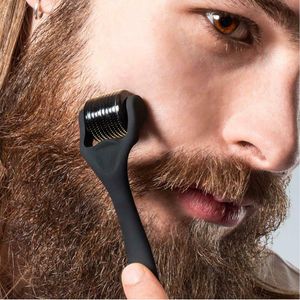 4 Pcs/set Men Beard Growth Kit Hair Growth Enhancer Thicker Oil Nourishing Leave-in Conditioner Beard Grow Set with CombScouts