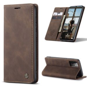 Magnetic Flip Leather Cases Cover Wallet Card Slots Design Business Vintage Book For Samsung Galaxy A50 A02S A20S A21S A20E A12 A51 A71 A22 A32 A42 A52 A72 Caseme Cover