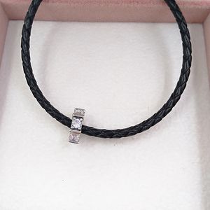 925銀のインドのジュエリーセットを作るRegalos Para El Dia de la Madre Ice SculptureスペーサーDIYチャームPandora Braceletギフト女性チェーンビーズネックレス797529cz