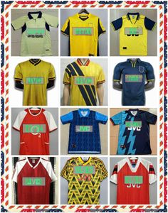 Retro Bruised Banana 1982 92 93 94 97 1998 1999 home HENRY BERGKAMP Away SOCCER JERSEYS 2000 2001 2004 JERSEY HIGHBURY Football shirt