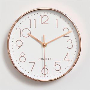 Wall Clocks Creative Quartz Clock 10 Inch Silent For Living Room Modern Home Decor Hanging Nordic Horloge