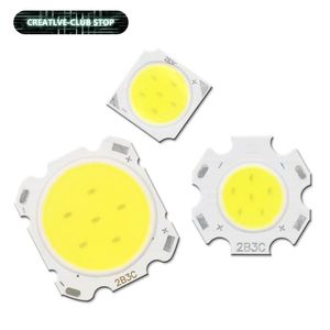 Lekkie koraliki 10pcs LOT LED COB LAMPĘ LAMPĘ 3W 5W 7W 10W Biała/ciepłe białe/neutralne białe żarówka DIY