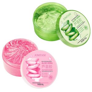 Pink Aloe's Soothing Face Hand Body Cream Gel Rimuovi l'acne Lozioni idratanti doposole Gel di aloe vera