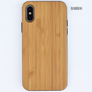 Capas de telefone de madeira de cereja personalizada para iPhone 12 Pro Max