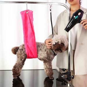 Malzemeleri Köpek Göbek Askı Banyo Bant Köpekler Bakım Masa Kol Banyo Kısıtlama Halat No-Sit Pet Hounch Tutucu