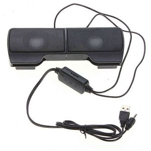 PLEXTONE 1 Pair Mini Portable Clipon USB Stereo Speakers line Controller Soundbar for Laptop Mp3 Phone Music Player PC with Clip H1111